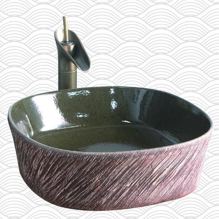 Hand-made art basin - xyx-E1712