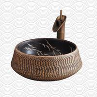 Hand-made art basin - xyx-Q1701