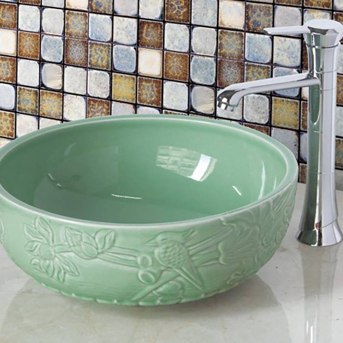 Hand-made art basin - xyx-Gd-B27
