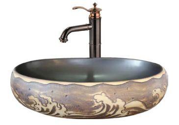 Hand-made art basin - xyx-GD1844