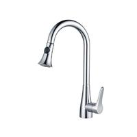 Single-lever pull-out spray sink faucet - xyx-80527