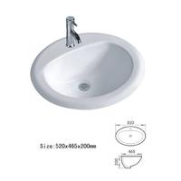 Taichung Round basin with faucet hole-xyx-5061