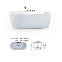 Classical bathtub - xyx-A121