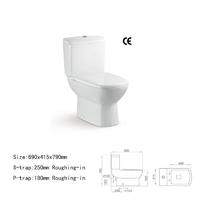 CE Certificated toilet - xyx-2599
